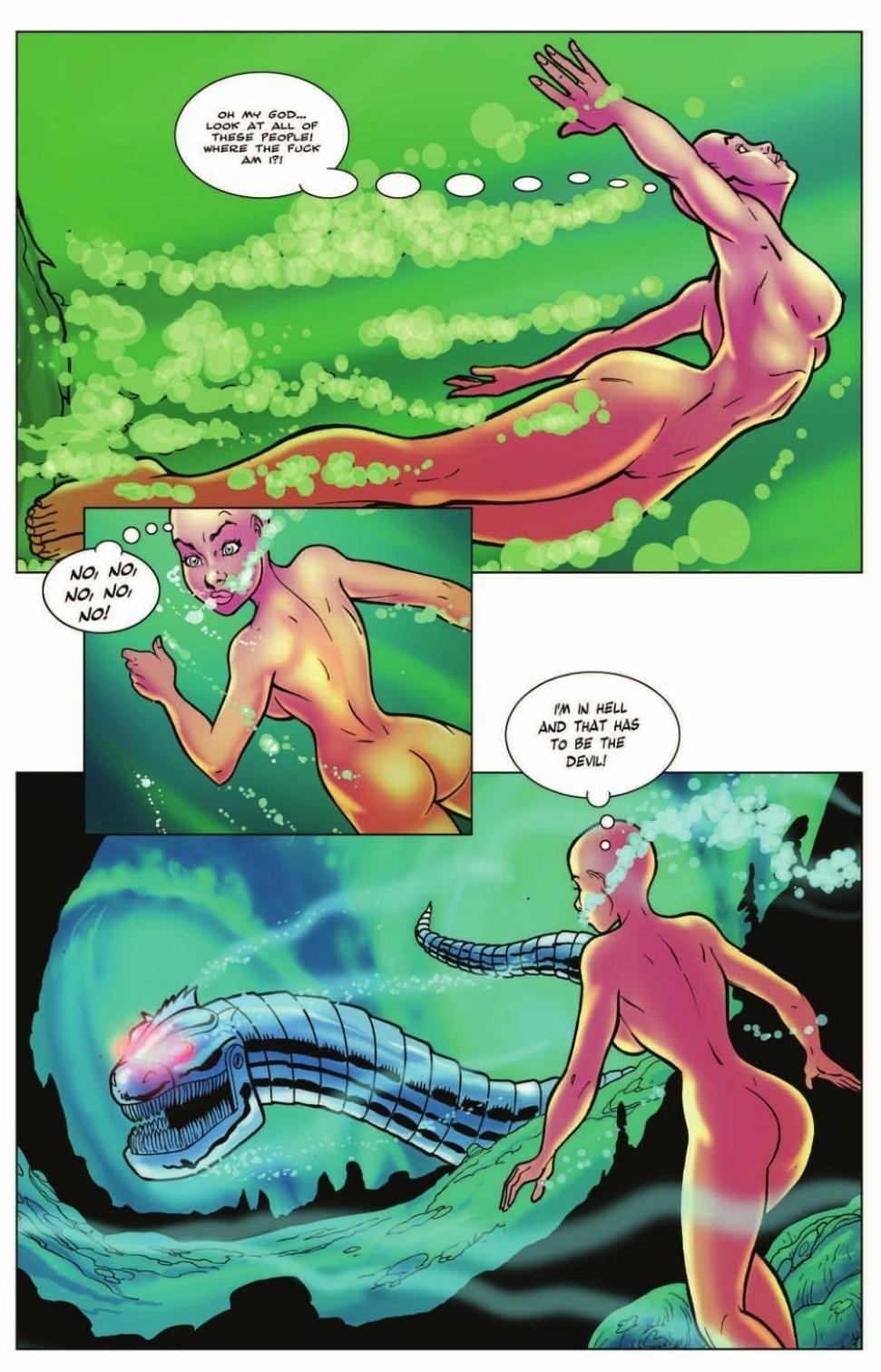A Glitch in the System 1-6 porn comics Aliens, Bikini, Masturbation, Sci-Fi