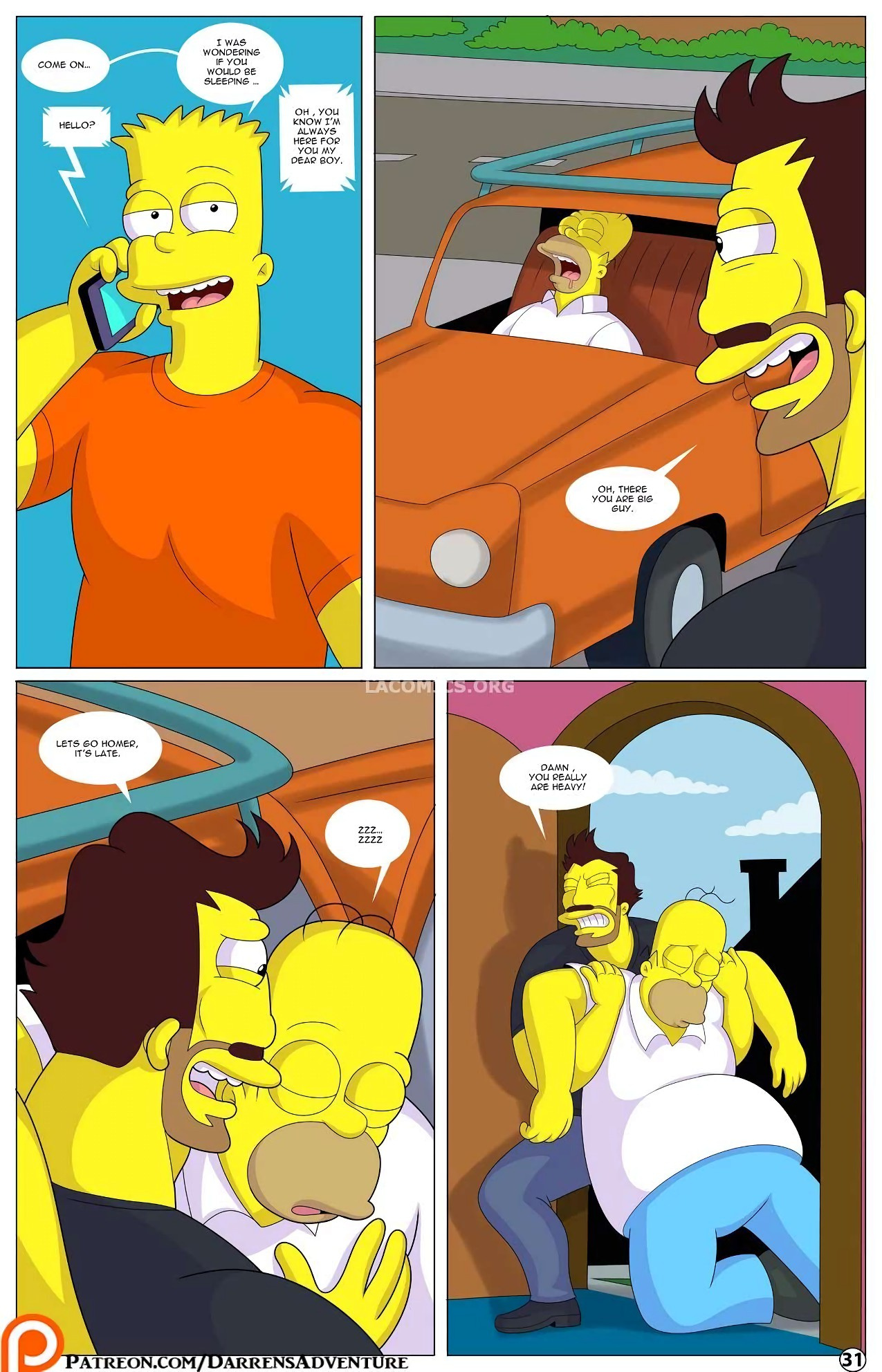 Darren's Adventure or Welcome To Springfield porn comics Oral sex, Anal Sex, Big Tits, Blowjob, Double Penetration, Group Sex, incest, Lesbians, Masturbation, Stockings, Straight, Titfuck