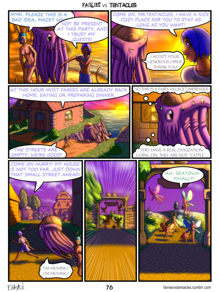 Fairies vs Tentacles Ch. 1-5 porn comics Oral sex, Aliens, Anal Sex, BDSM, Double Penetration, Group Sex, Lesbians, Masturbation, Monster Girls, Rape, Sex and Magic, Stockings, Tentacles, Titfuck