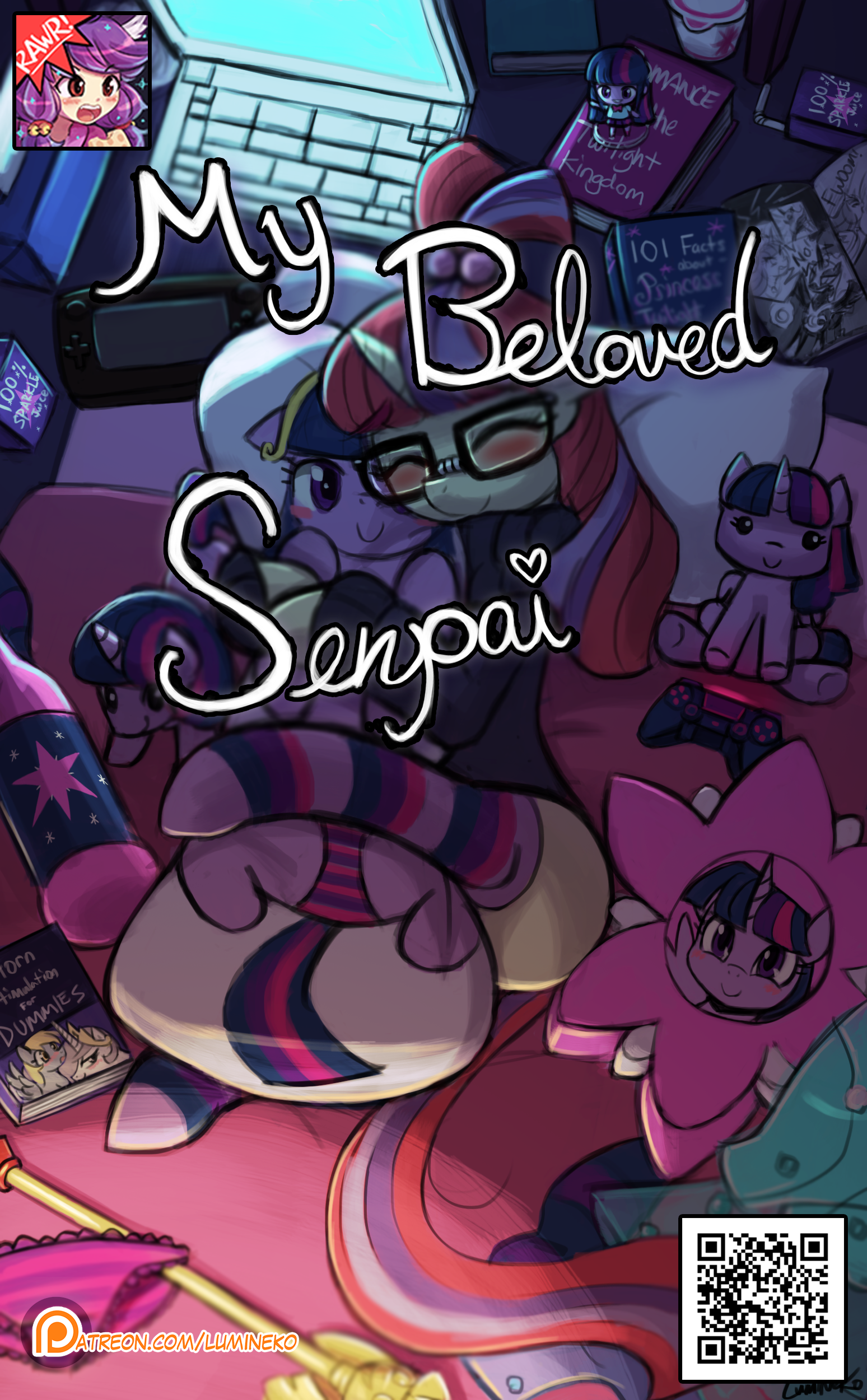 My Beloved Senpai porn comics Oral sex, Futanari, Lesbians, Masturbation, Sex and Magic