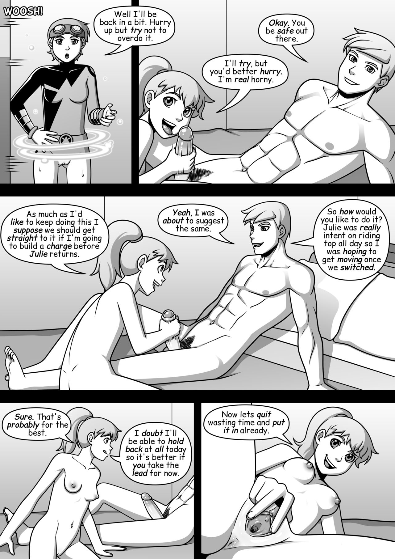 Power Pack - New Beginnings porn comics Oral sex, Anal Sex, Double Penetration, Group Sex, Masturbation, Sci-Fi, Sex Toys