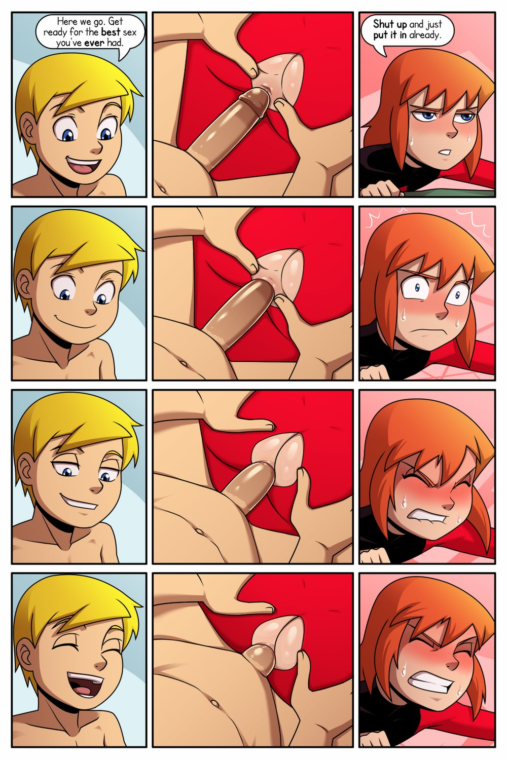 Power Pack - Rough Riding porn comics Anal Sex, incest, Lolicon, Oral sex