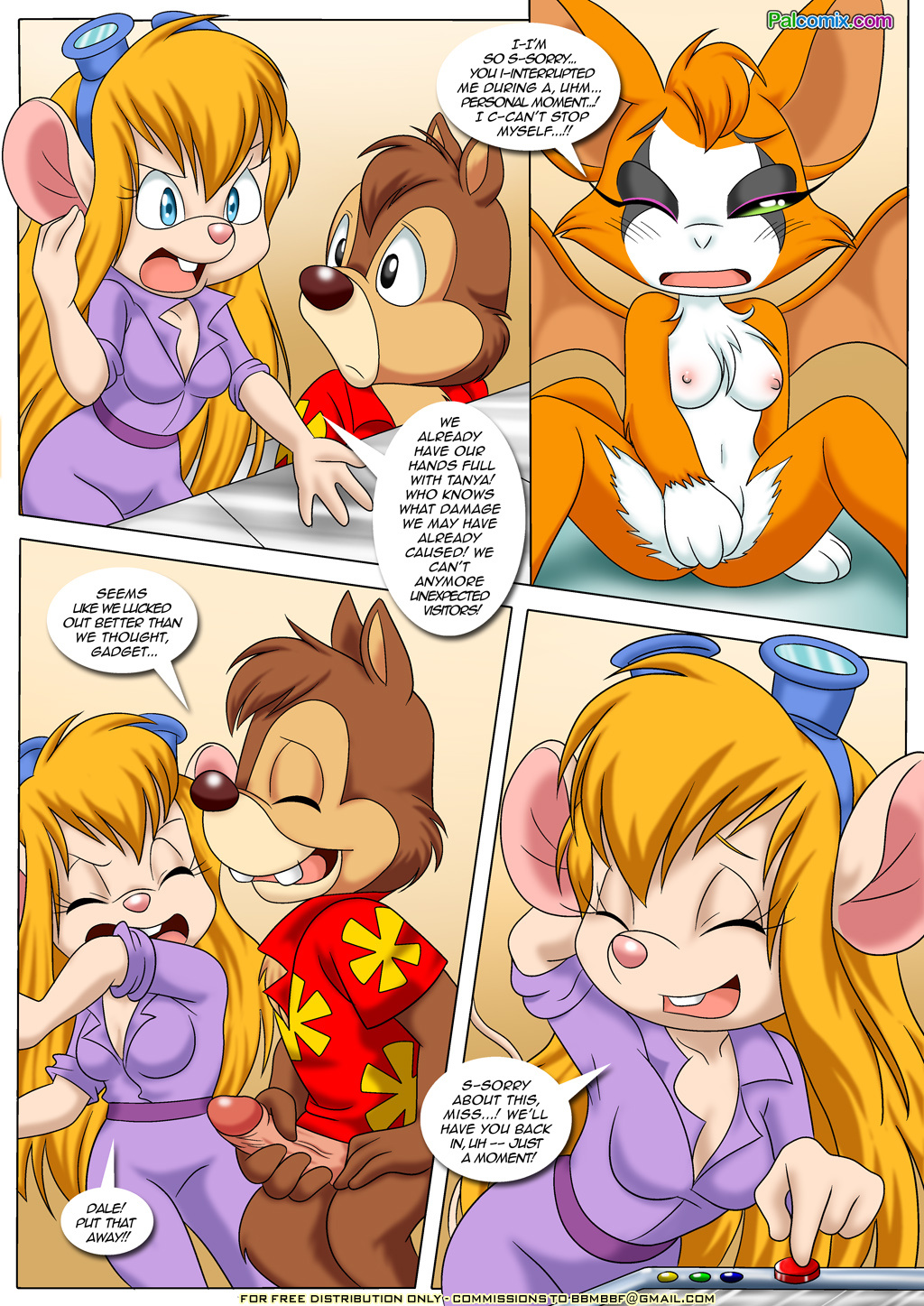 Rescue Rodents 5 - Of Mice and Machines porn comics Oral sex, Blowjob, Creampie, Cum Shots, Cum Swallow, cunnilingus, Double Penetration, fingering, Furry, Group Sex, incest, Lesbians, Masturbation, Sex and Magic, Sex Toys, Stockings, Straight, Threesome