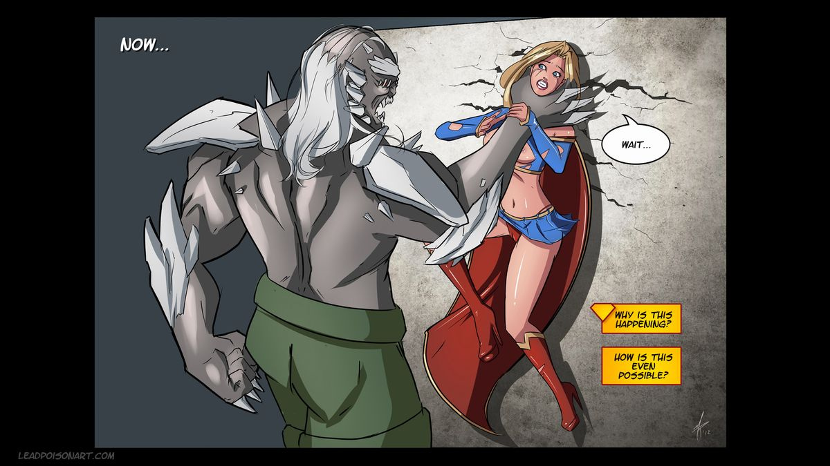 Slave Crisis #1: Superman Monster Girls, Rape