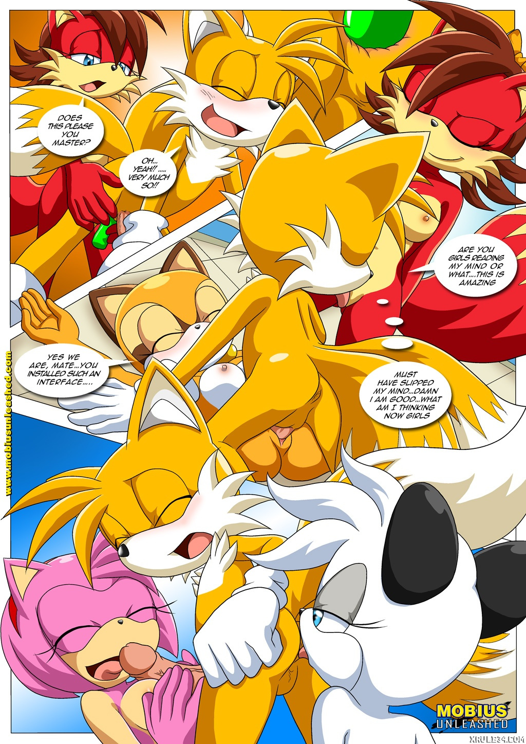 Tails Tinkering's porn comics Anal Sex, Furry, Group Sex, Lesbians, Lolicon, Masturbation, Oral sex, Sex Toys, Titfuck