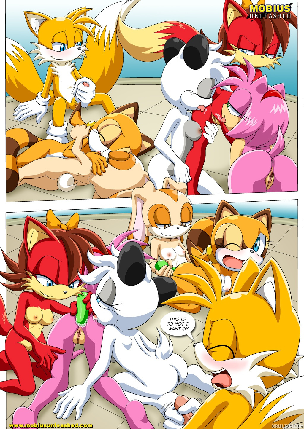 Tails Tinkering's porn comics Anal Sex, Furry, Group Sex, Lesbians, Lolicon, Masturbation, Oral sex, Sex Toys, Titfuck