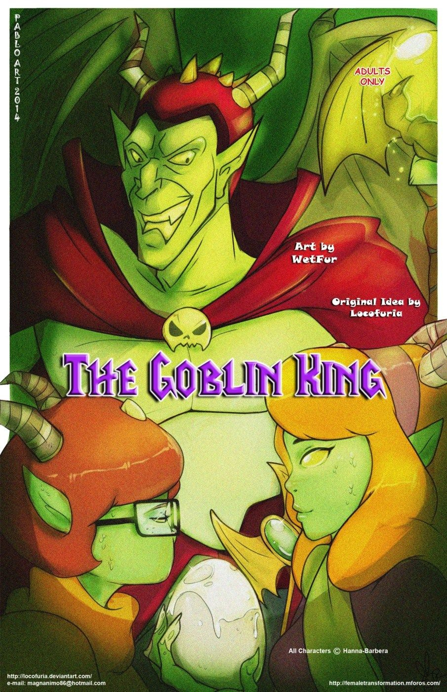 The Goblin King porn comics Group Sex, Lesbians, Monster Girls, Oral sex, Pregnant, Sex and Magic