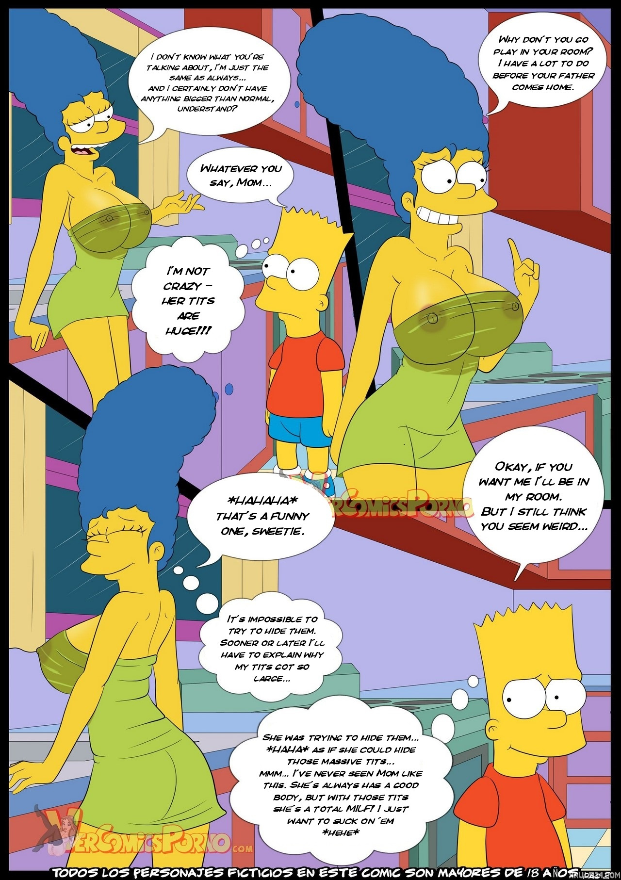 The Simpsons Old Habits 3 porn comics Anal Sex, incest, Lolicon, Masturbation, MILF, Oral sex, Sex Toys, Stockings, Straight Shota