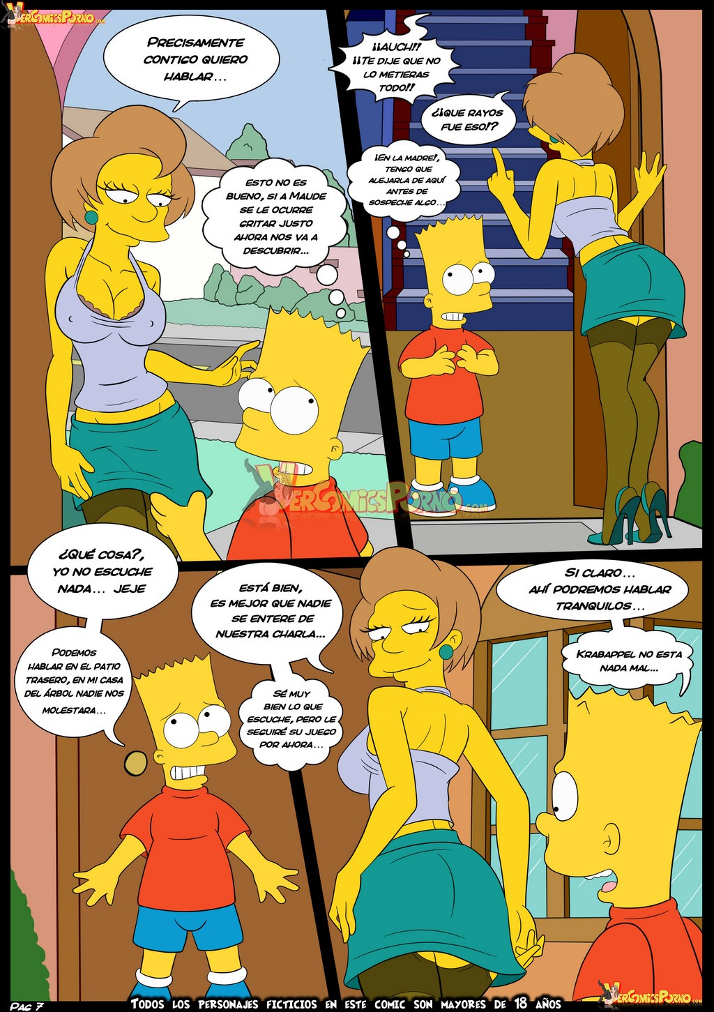 The Simpsons Old Habits 5 porn comics Oral sex, Anal Sex, incest, Lesbians, Lolicon, Masturbation, MILF, Sex Toys, Stockings, Straight Shota