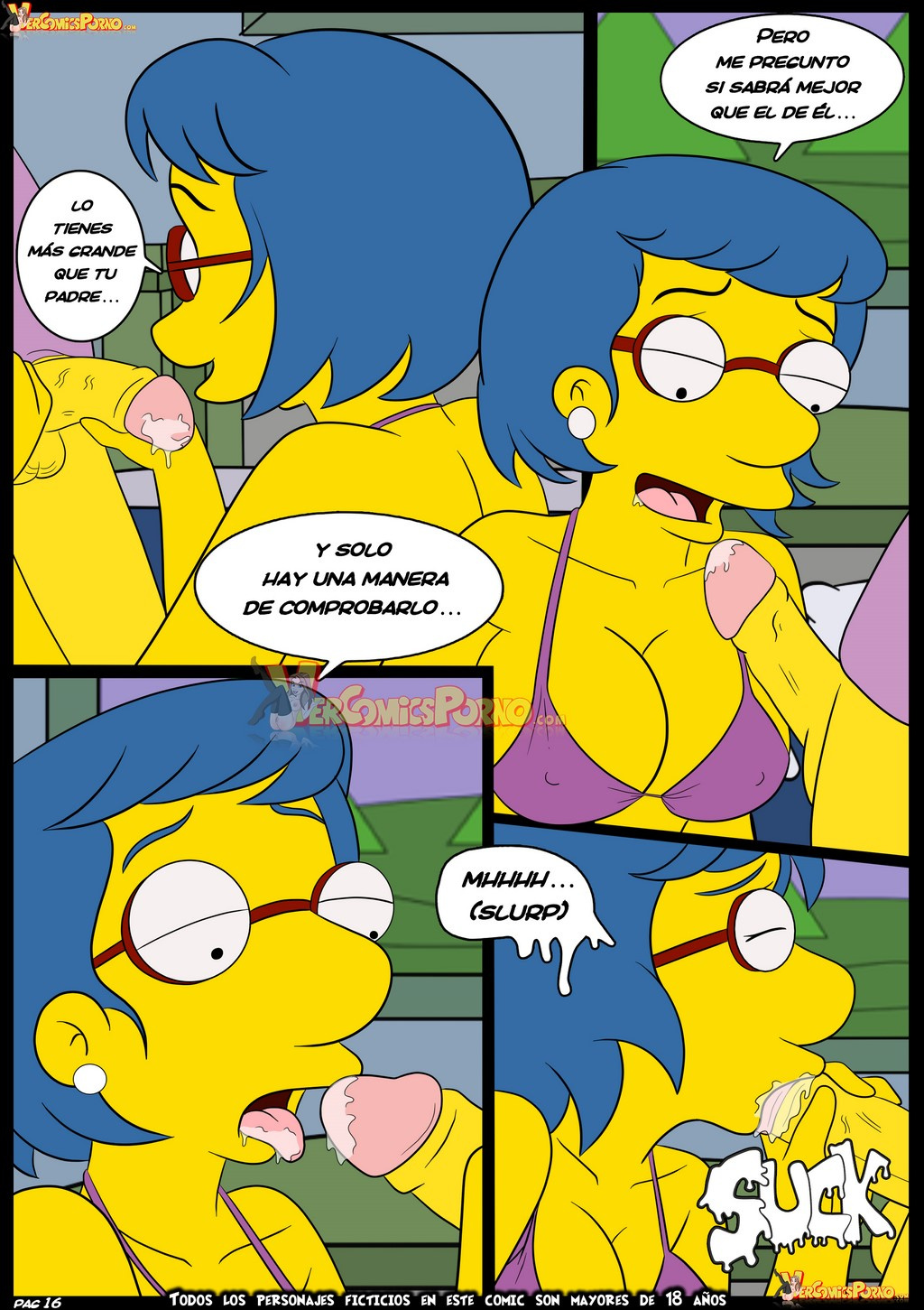 The Simpsons Old Habits 6 porn comics Oral sex, Anal Sex, Group Sex, incest, Lolicon, Masturbation, MILF, Stockings, Straight Shota, Titfuck