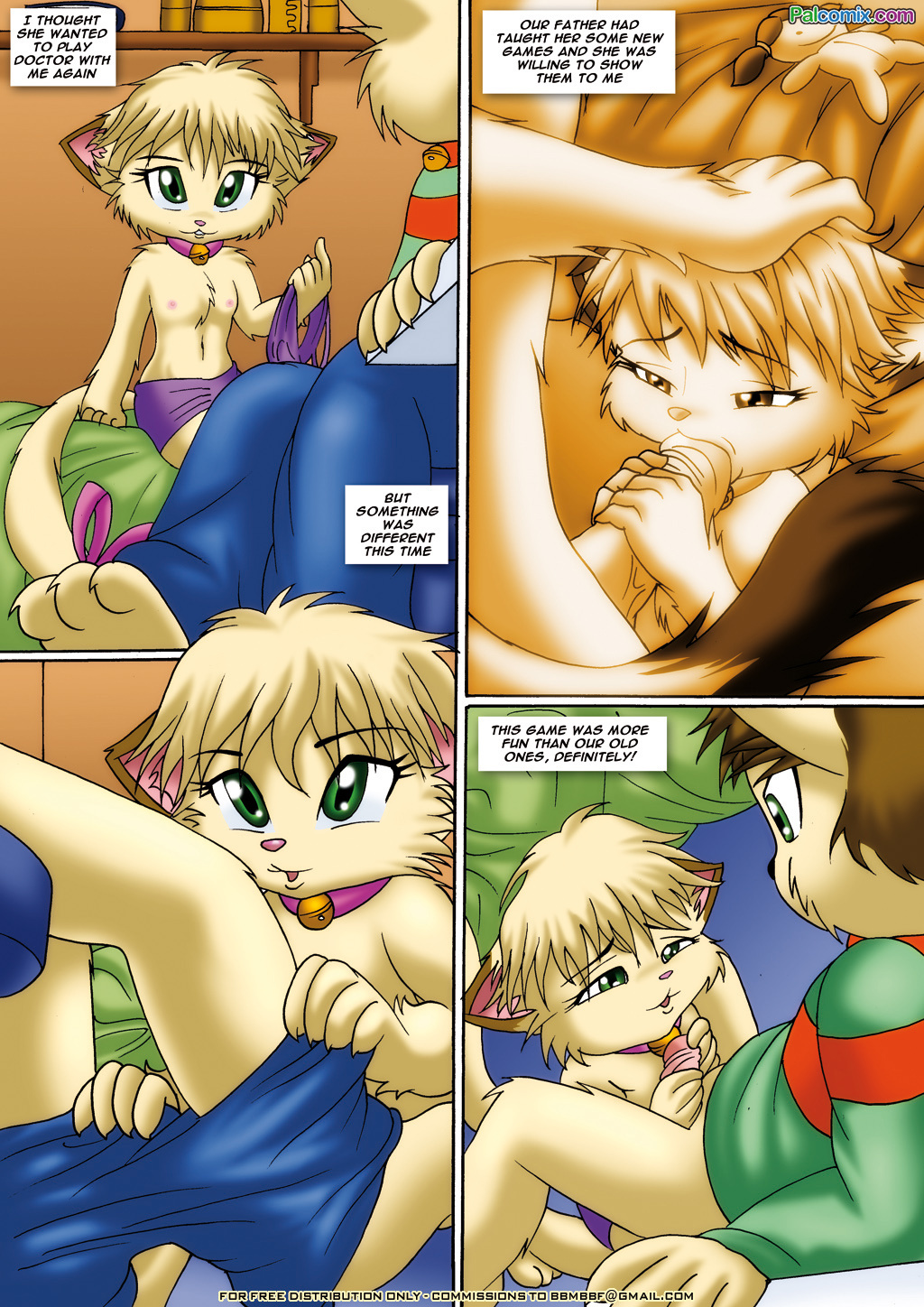 Those Good Old Games - Chapter 1 - Two Little Cubs porn comics Oral sex, Blowjob, cunnilingus, Furry, Group Sex, incest, Straight, Threesome