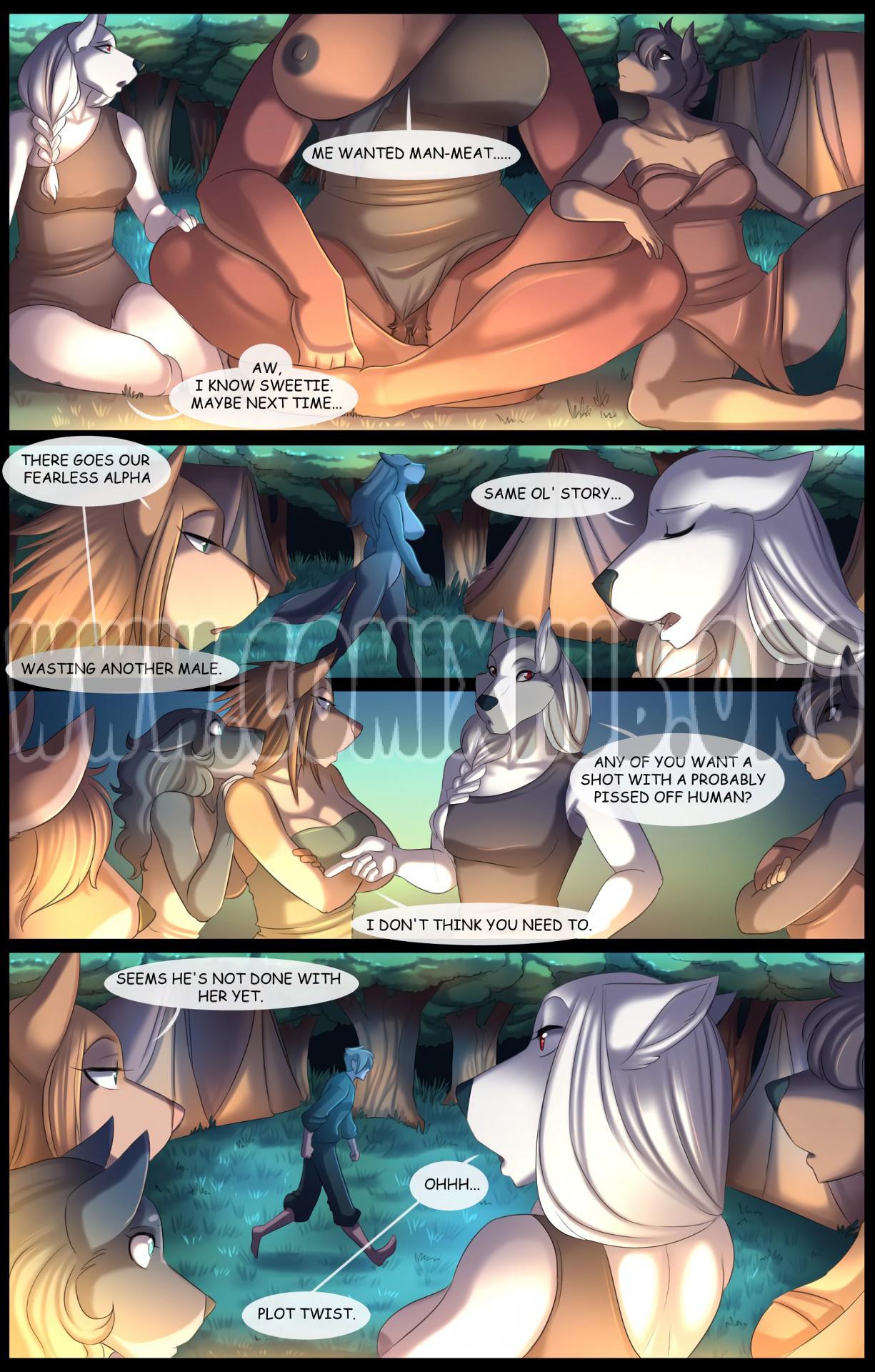 A Howl In The Woods porn comics Oral sex, cunnilingus, Furry, Straight