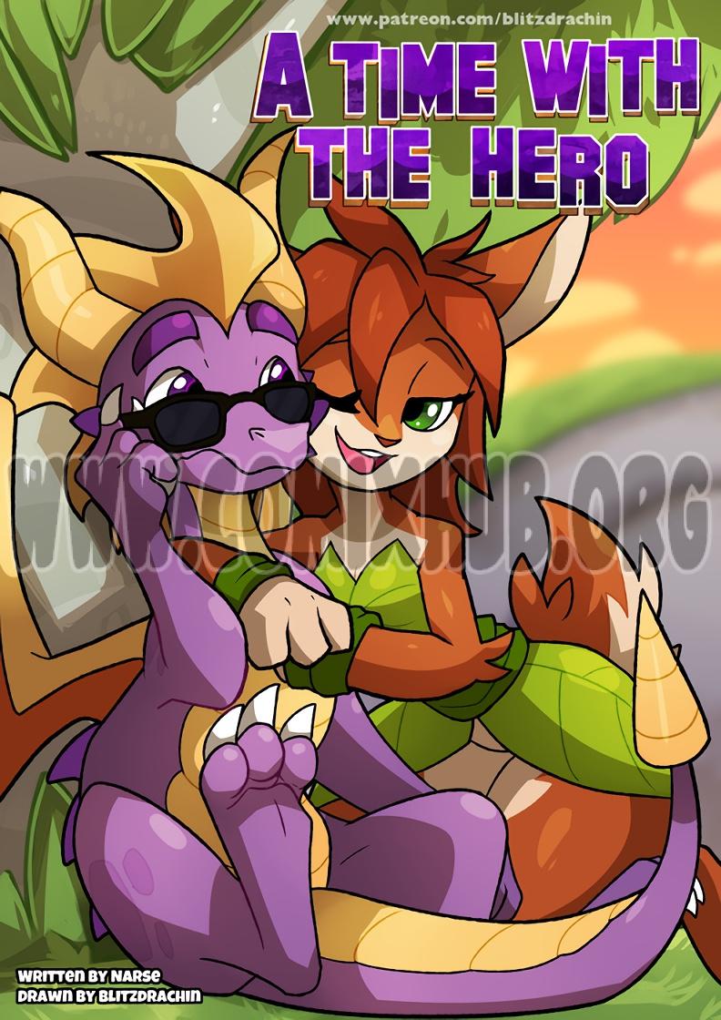 A Time with the Hero porn comics Oral sex, Blowjob, Creampie, cunnilingus, Fantasy, Furry, Straight, X-Ray