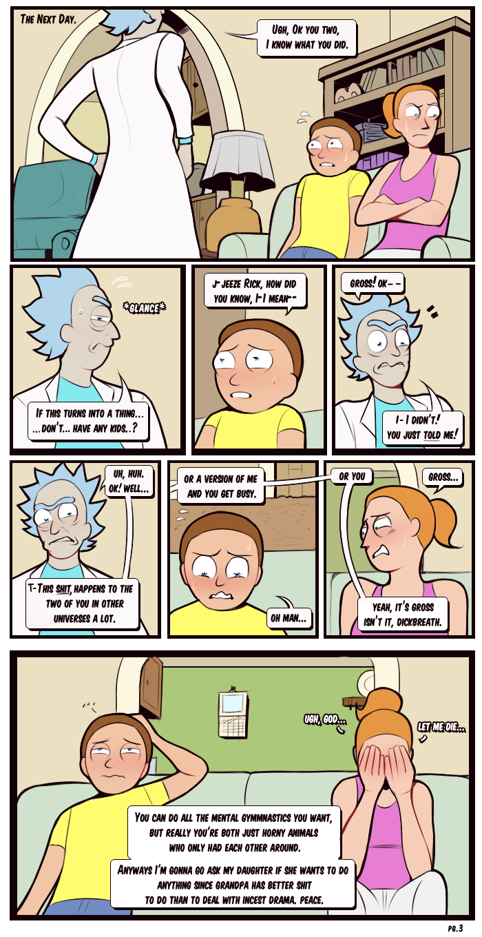 A760 - Morty and Summer porn comics Oral sex, incest, Sex Toys, Straight Shota