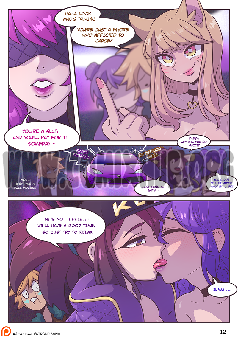 After Party - Strong Bana porn comics Oral sex, Anal Sex, Big Tits, Blowjob, Creampie, Deepthroat, Double Penetration, Lesbians, Straight, Tentacles, X-Ray