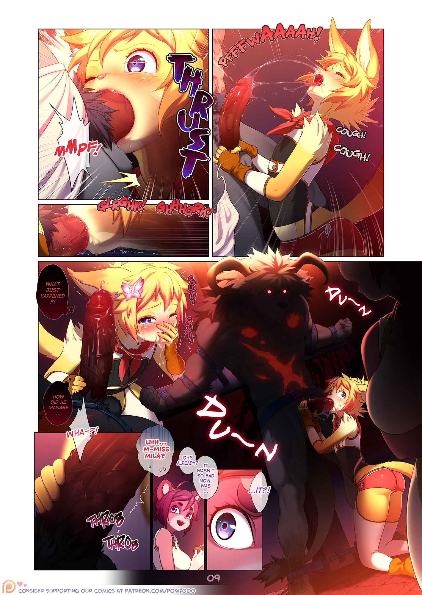Arcana Tales Chapter 2: The Alchemist and The Beast porn comics Oral sex, Anal Sex, Furry, Gay, Group Sex, Stockings, Straight