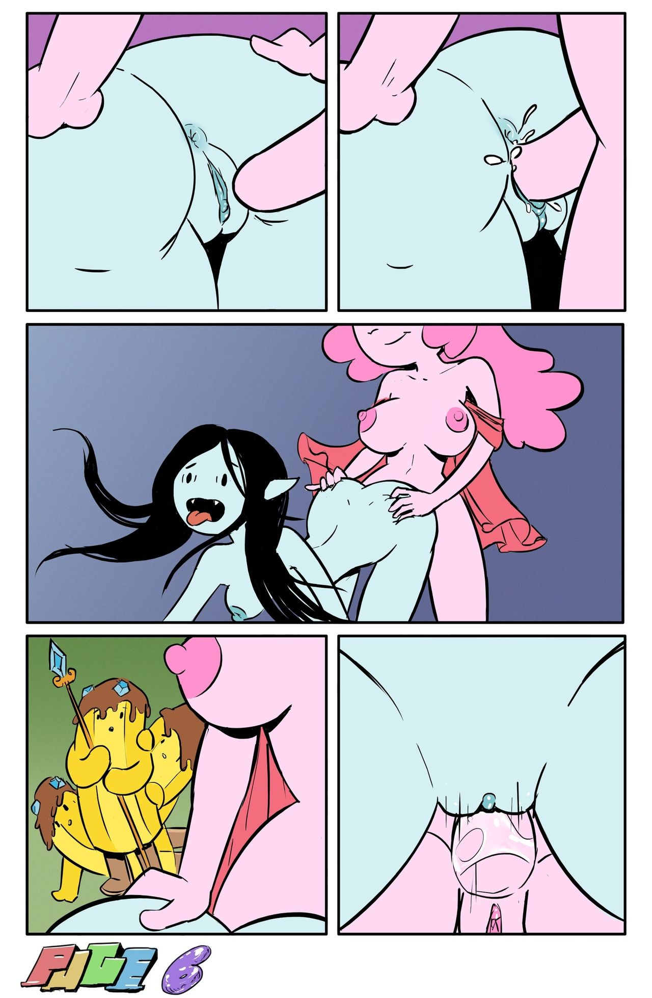 Bubbleline XXX porn comics Oral sex, cunnilingus, Futanari, Lesbians, Monster Girls