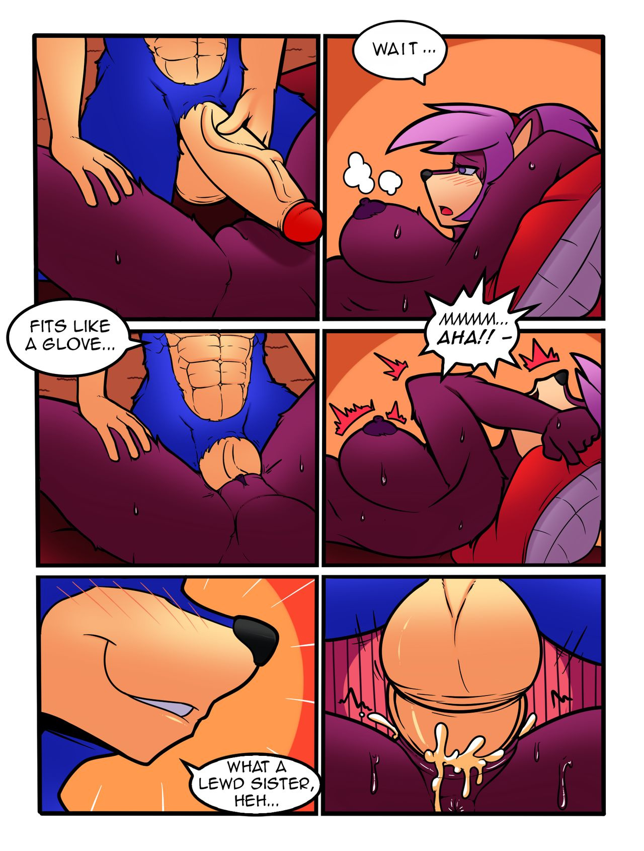 Date Night porn comics Oral sex, Furry