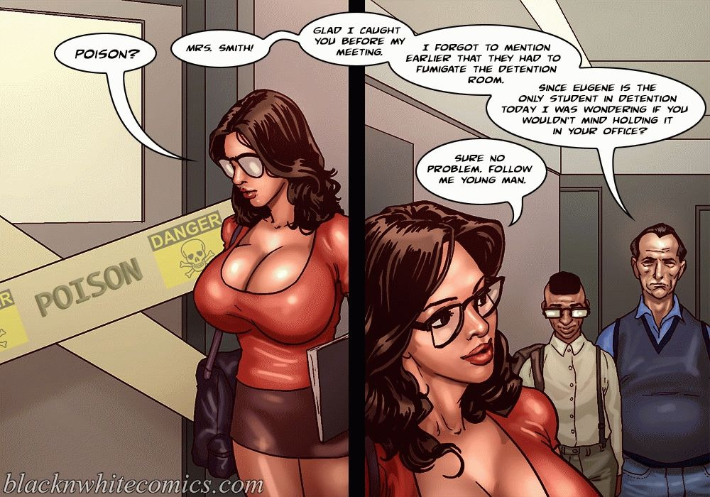 Detention porn comics Oral sex, Big Tits