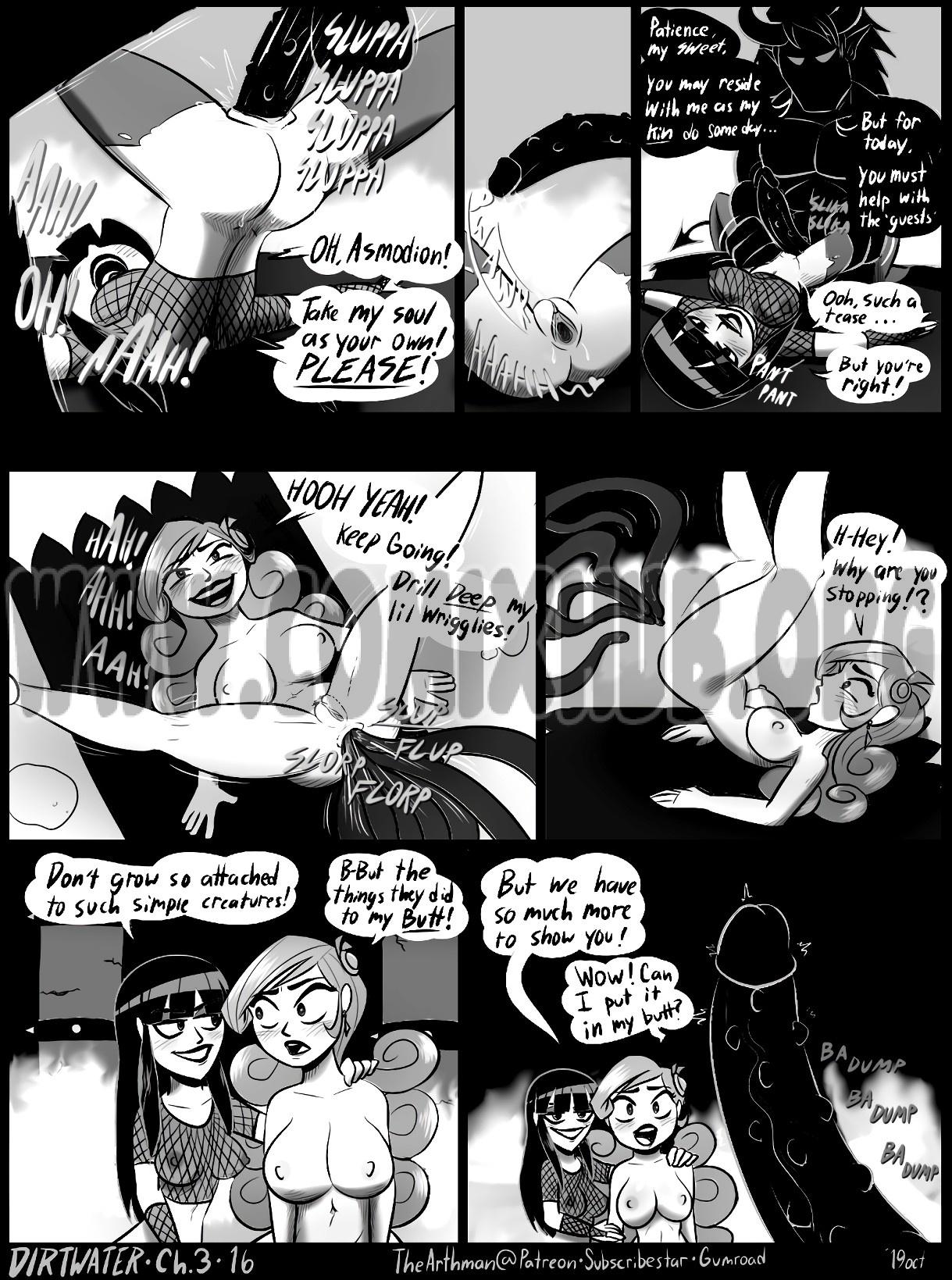 Dirtwater 3 - Dark Chambers porn comics Masturbation, Anal Sex, Creampie, Double Penetration, Rape, Sex Toys, Straight, Tentacles