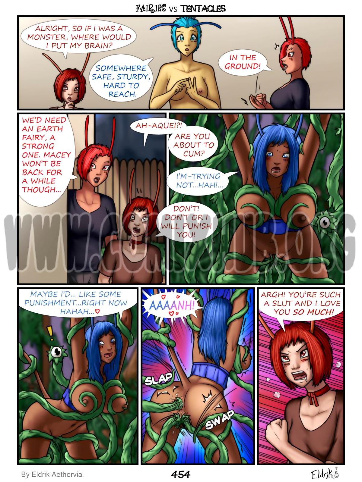Fairies vs Tentacles 6-7 sex comics Fantasy