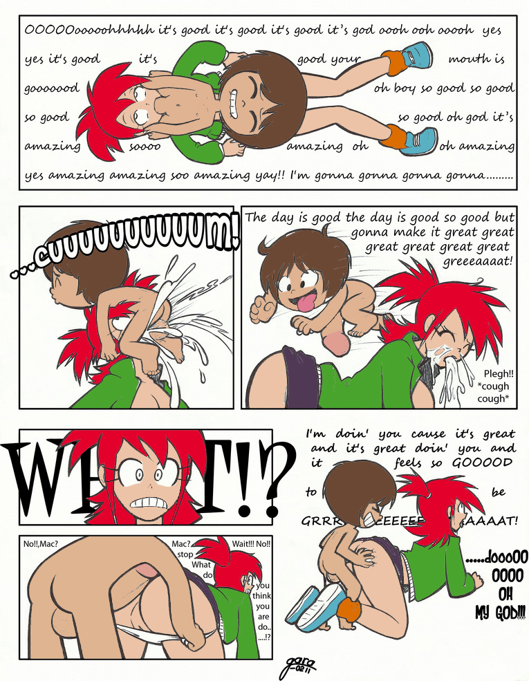 Foster's Home for Imaginary Friends - Rule 34 Porn comics Oral sex, Bl...
