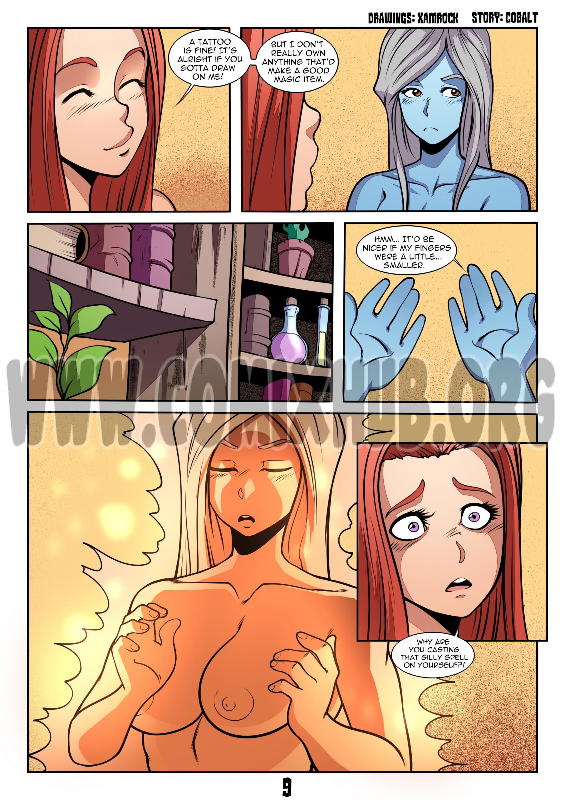 From High Above Issue 2 porn comics Lesbians, Fantasy