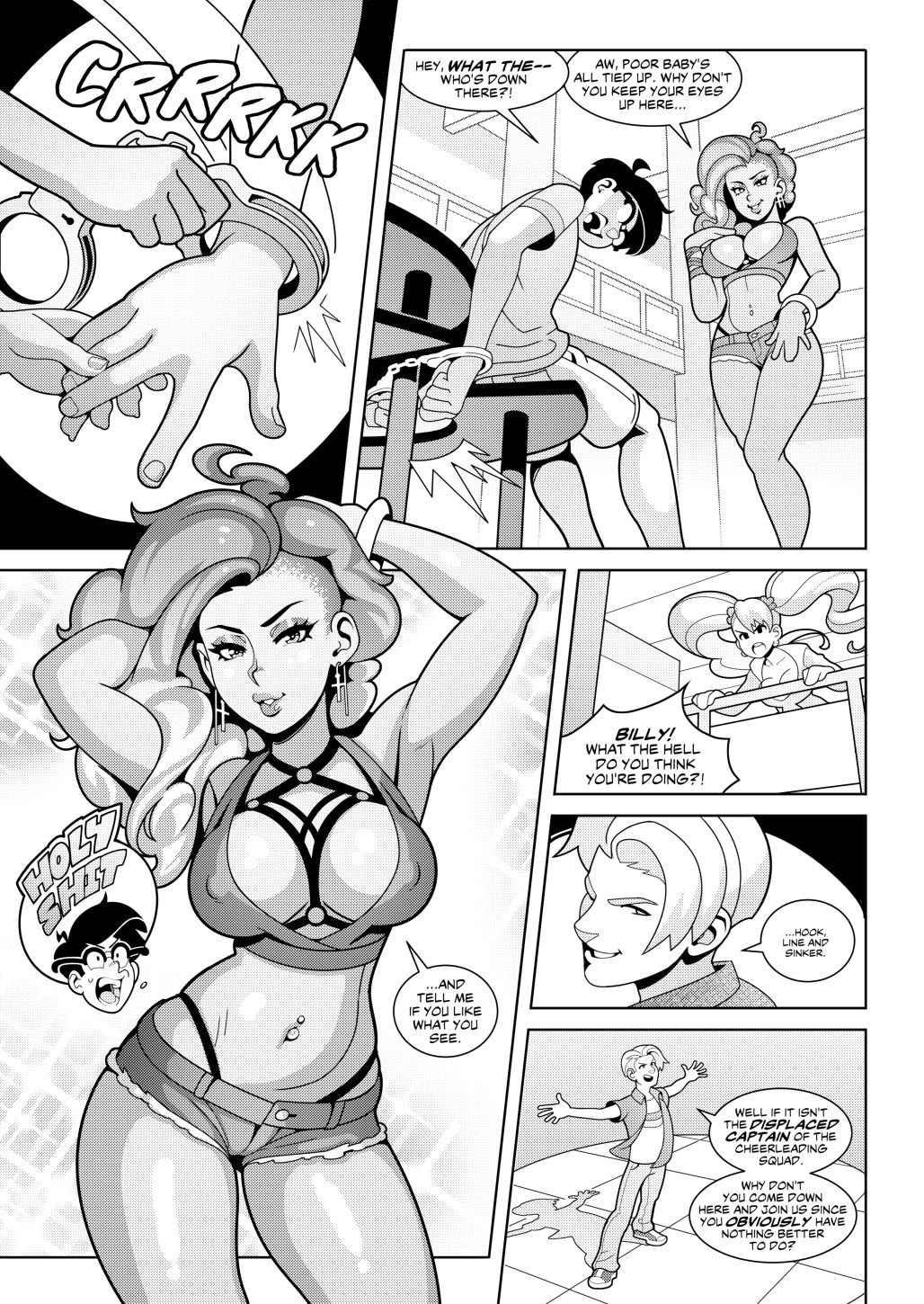 Hot Shit High! 2 porn comics Oral sex, Blowjob, cunnilingus, Femdom, Footjob, Masturbation, Sex Toys, Straight, Threesome