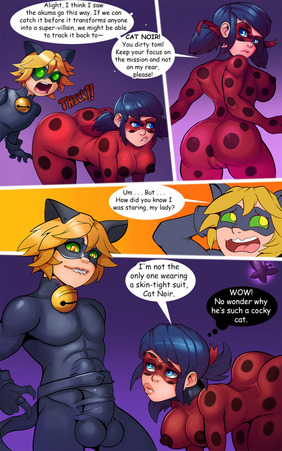 Ladybug versus The Cougar porn comics Big Tits, Masturbation, Monster Girls, Sex Toys