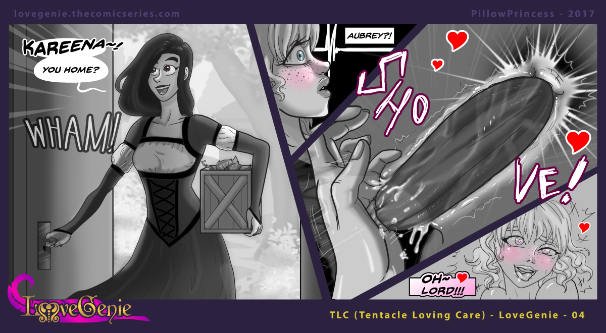 Love Genie porn comics Oral sex, Animated, Monster Girls, Sex Toys, Tentacles