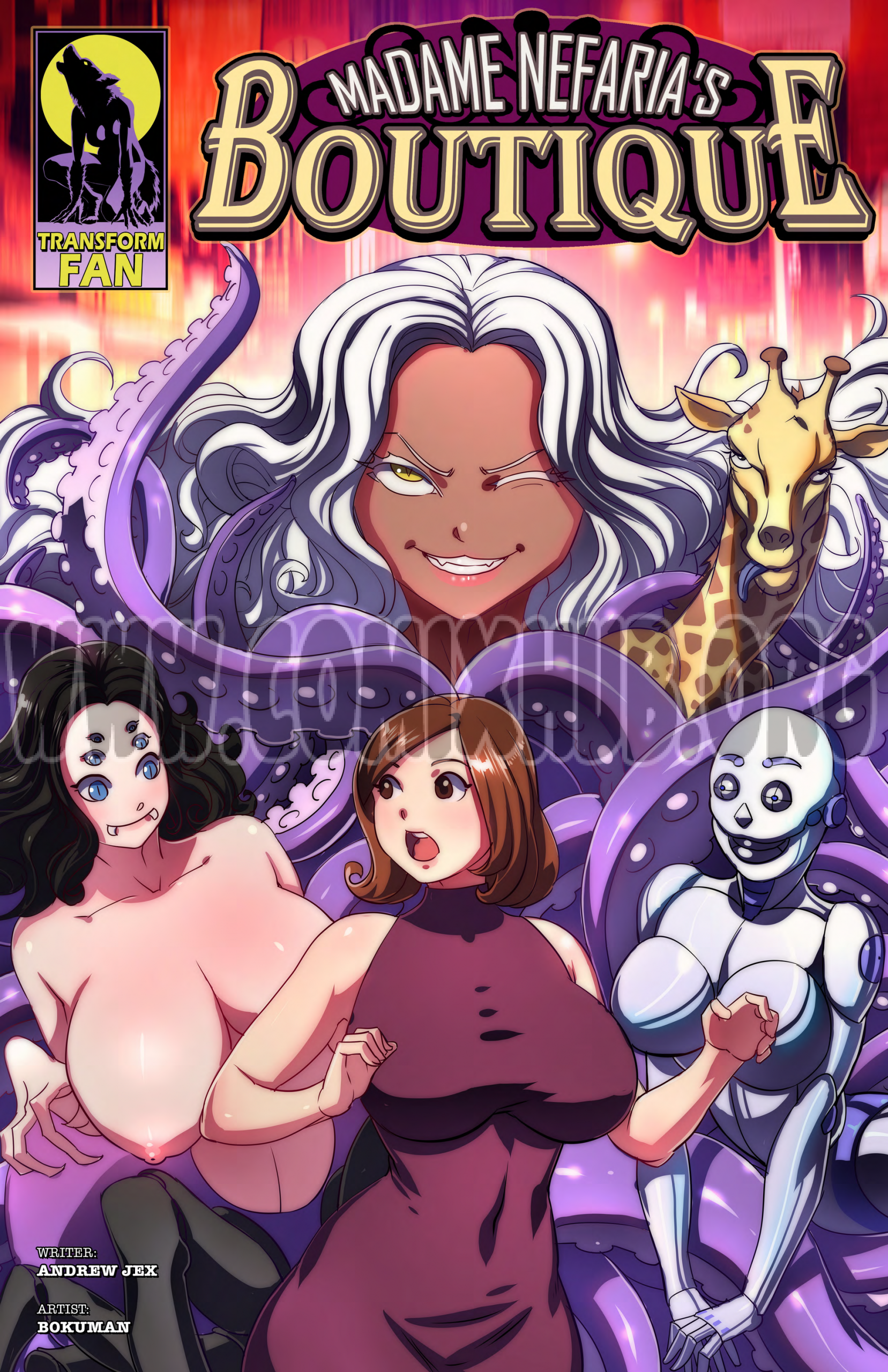 Madame Nefaria's Boutique porn comics Big Tits, Futanari, Monster Girls, Tentacles
