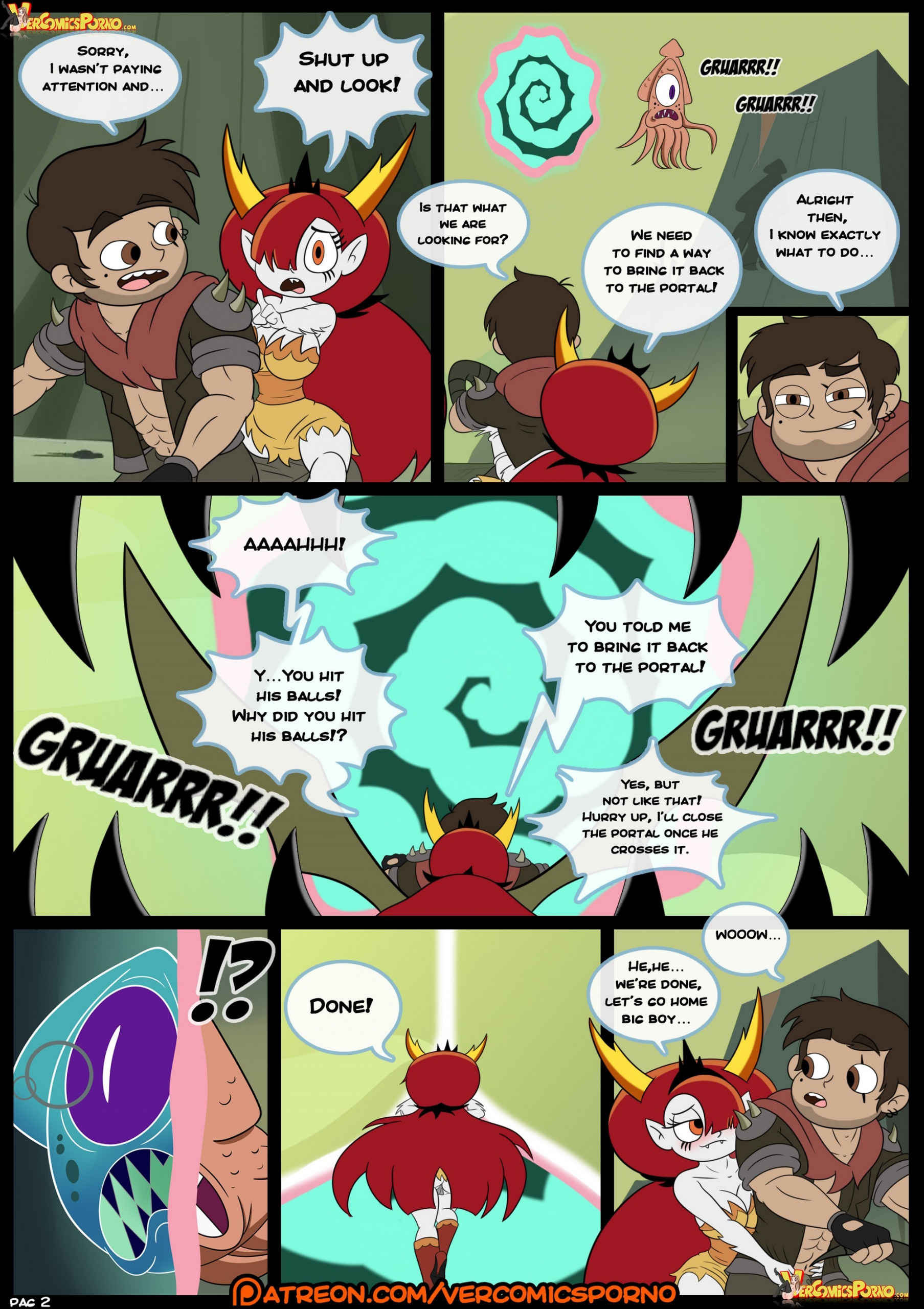 Marco vs The forces of time porn comics Oral sex, Big Tits, Blowjob, cunnilingus, Straight