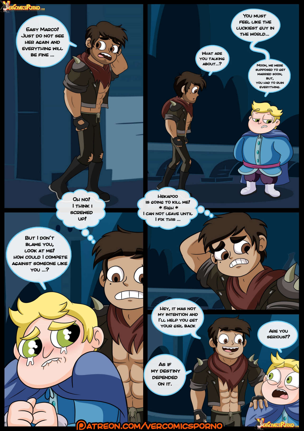 Marco vs The forces of time porn comics Oral sex, Big Tits, Blowjob, cunnilingus, Straight
