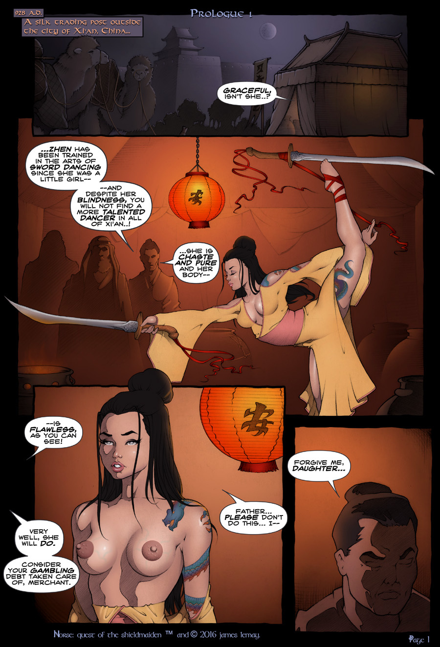 Norse - Quest of the Shield Maiden porn comics Oral sex, Anal Sex, Bestiality, Big Tits, Group Sex, Lesbians, Stockings, Titfuck