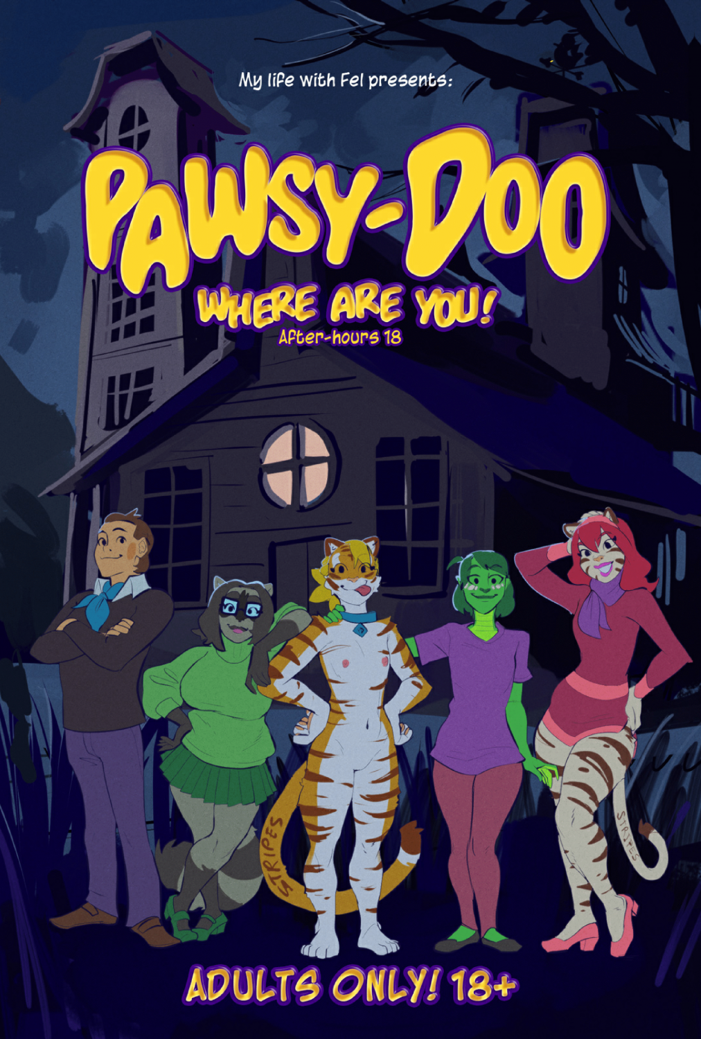 Pawsy-Doo Where are you! porn comics Oral sex, Big Tits, Furry, Lesbians, Sex Toys