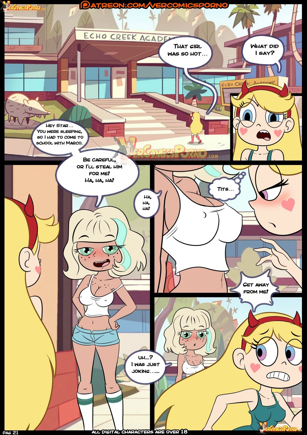 Star vs. the Forces of Sex 3 porn comics Group Sex, Lesbians, Lolicon, Oral sex, Rule 63, Sex and Magic, Stockings, Straight Shota