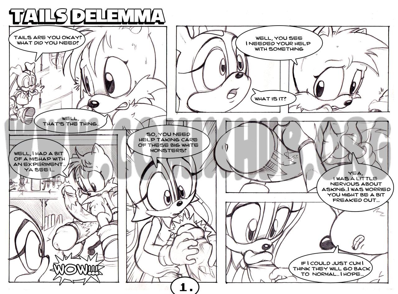 Tails Delemma porn comics Oral sex, Anal Sex, Blowjob, Double Penetration, Lolicon, Straight