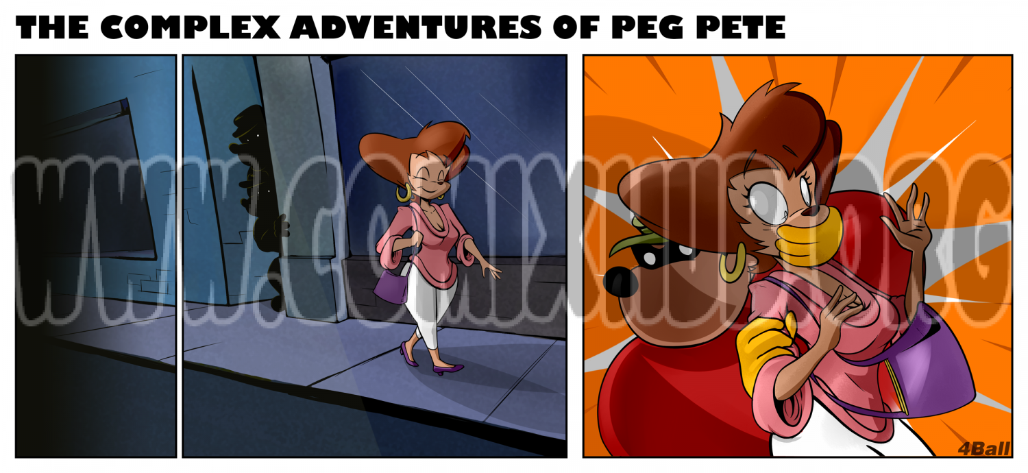 The Complex Adventures of Peg Pete porn comics Oral sex, Blowjob, Deepthroat, Rape