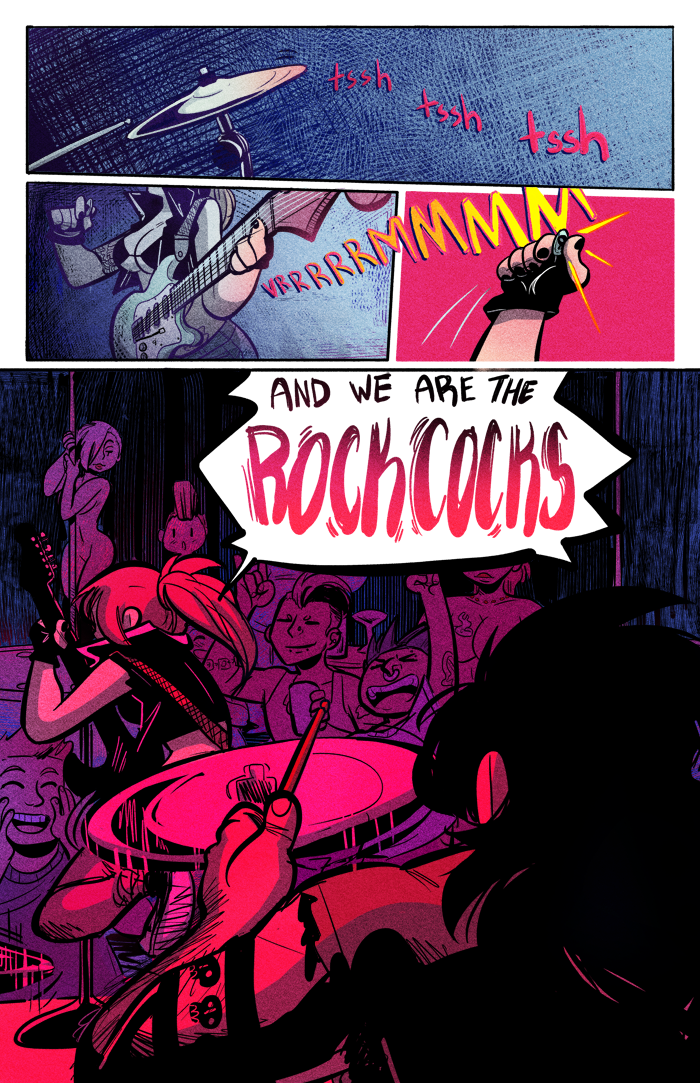 The Rock Cocks 01 porn comics Oral sex