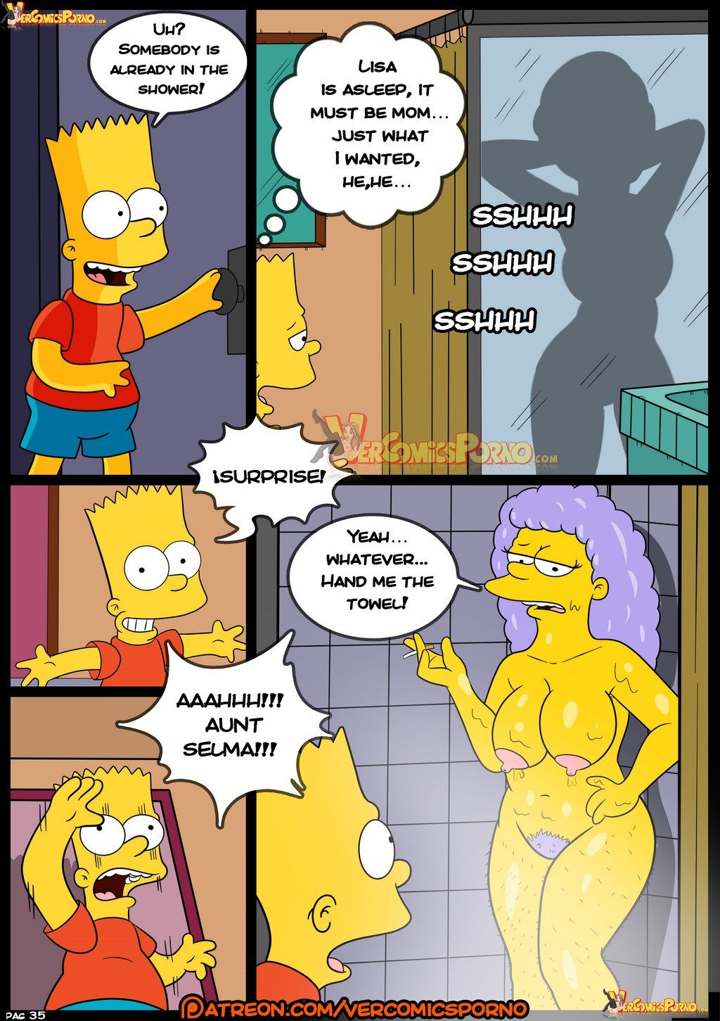 The Simpsons Old habits 8 porn comics Oral sex, Masturbation, MILF, Sex Toys, Stockings, Straight Shota