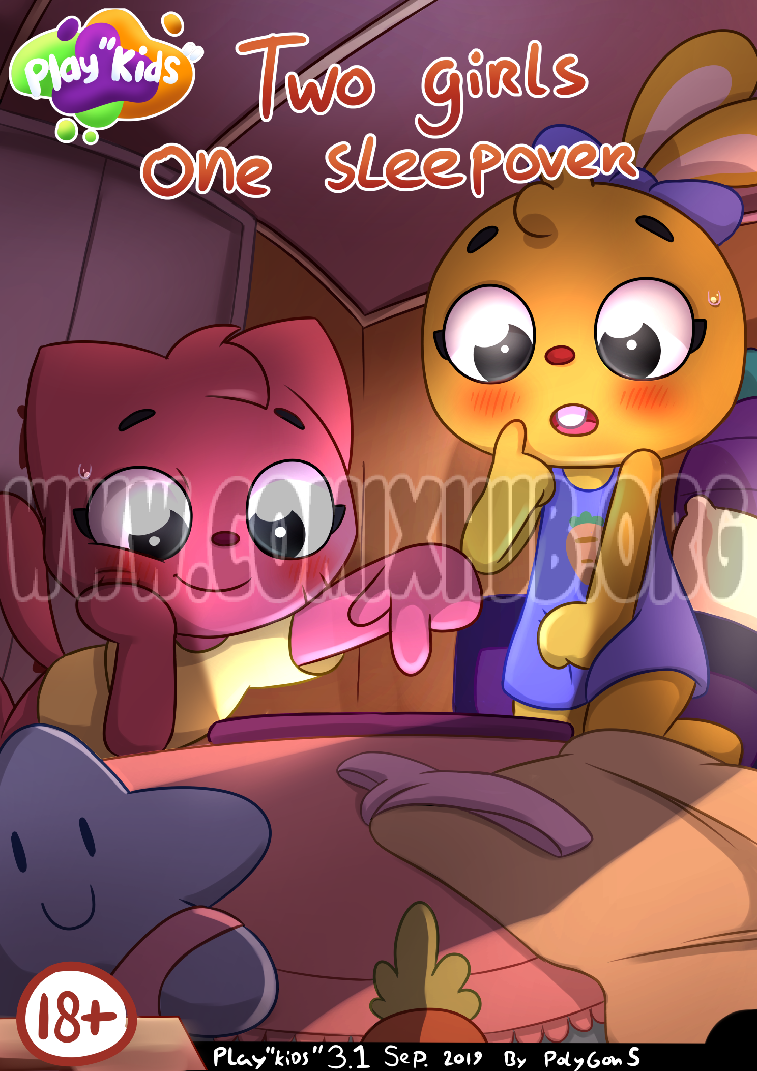 Two girls One sleepover porn comics Furry, fingering, Lesbians, Lolicon, Virgin