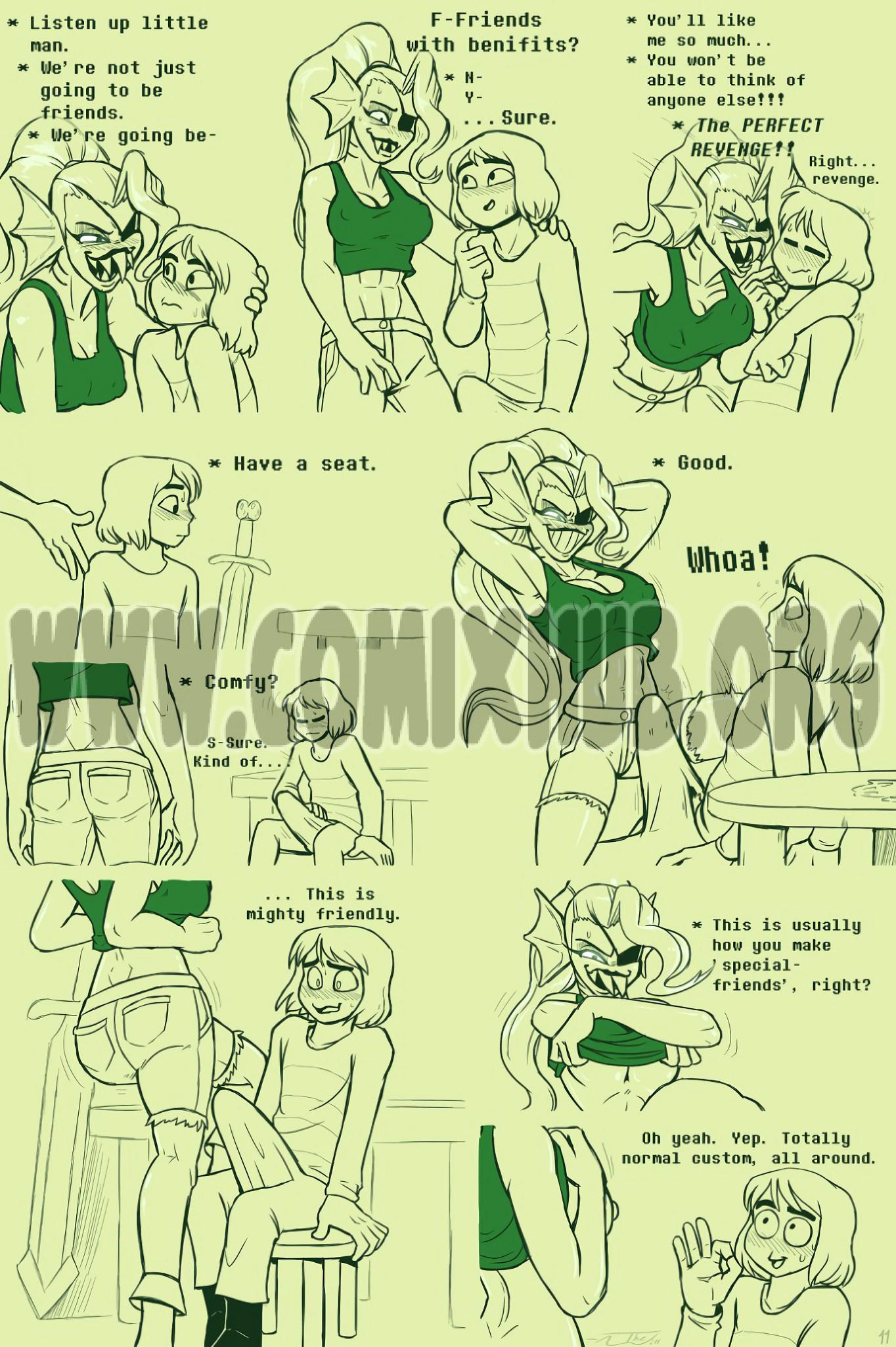 Under(her)tail Monster-GirlEdition 4 porn comics Blowjob, Monster Girls, Oral sex
