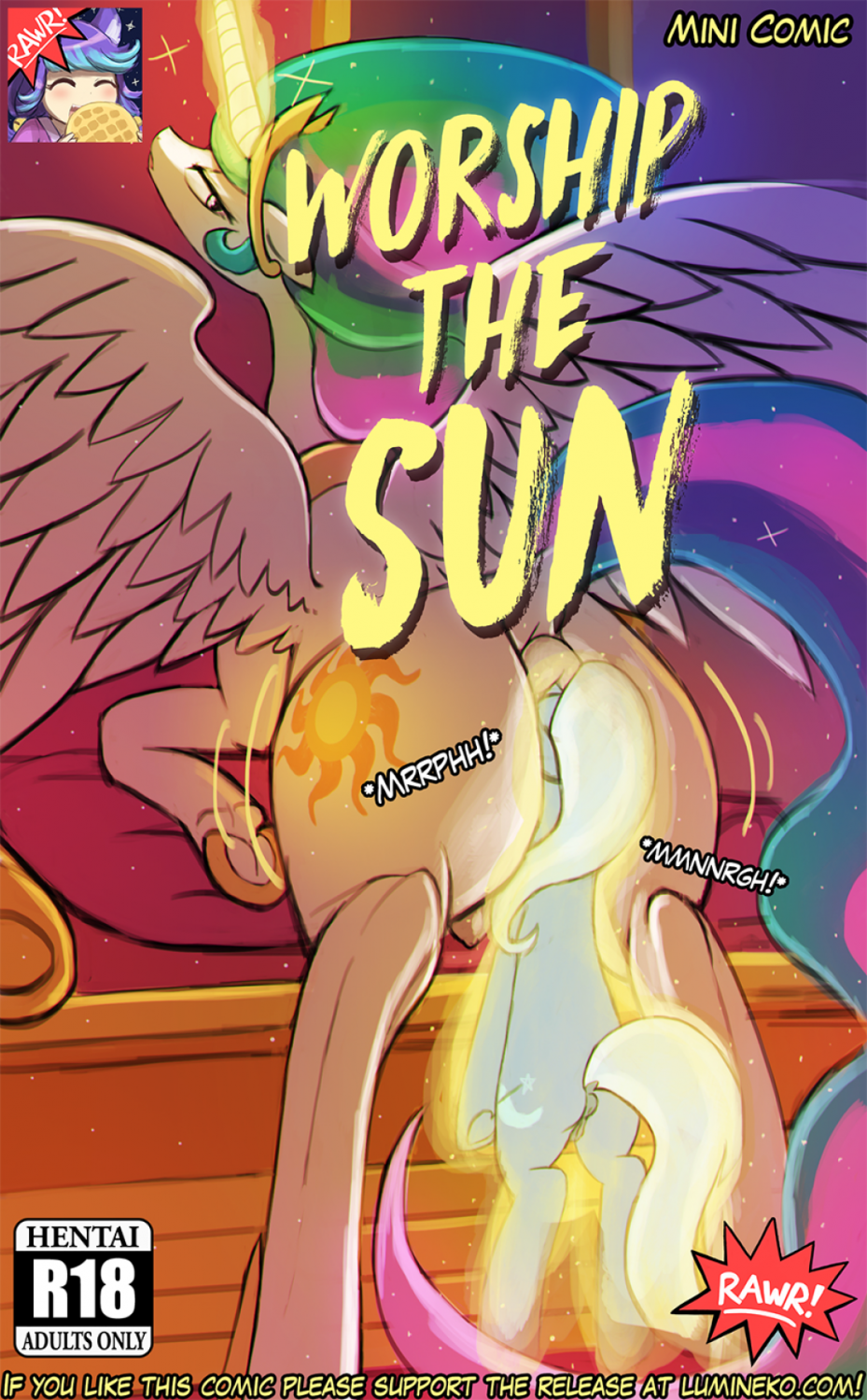 Worship the Sun porn comics Oral sex, Lesbians
