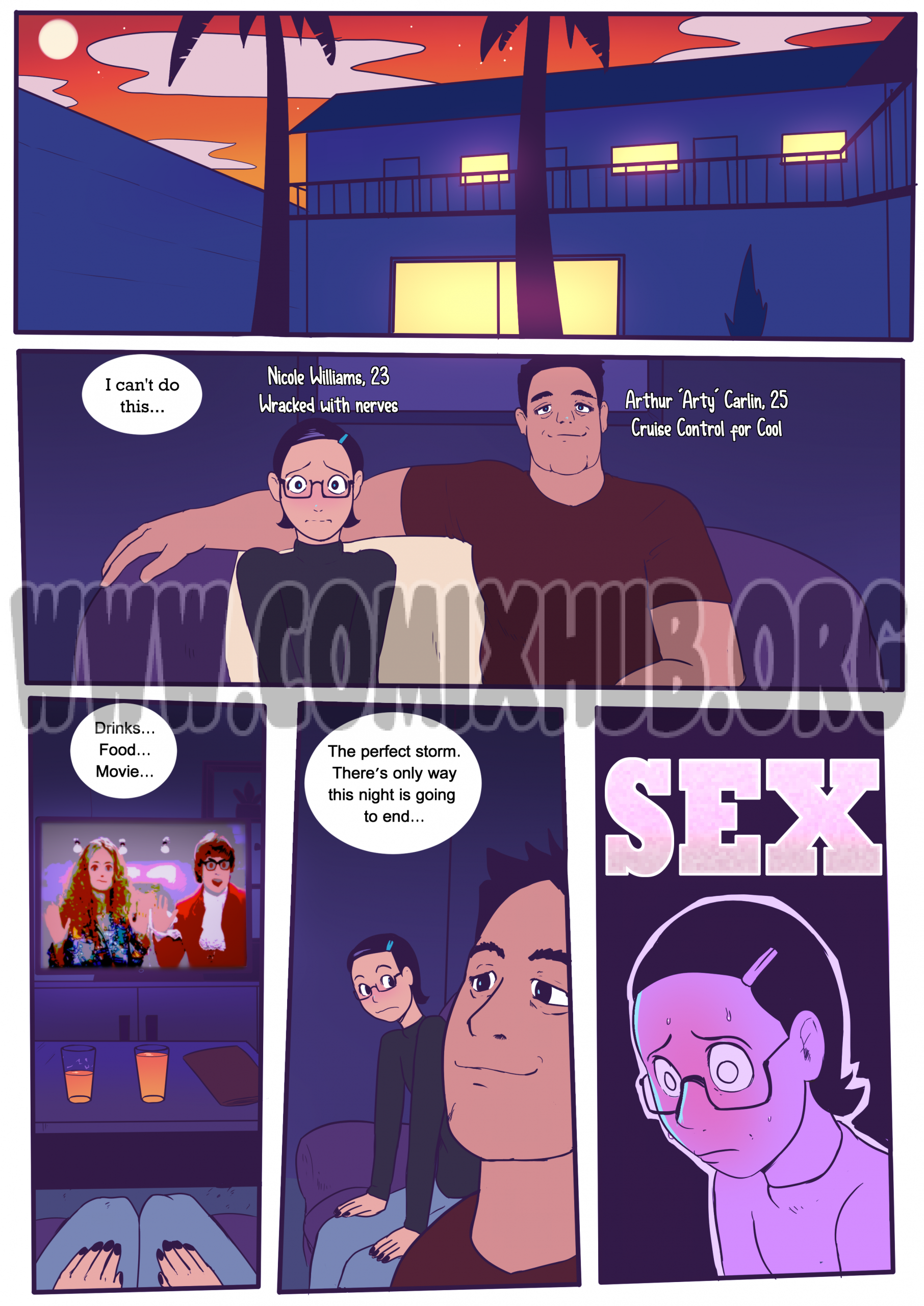 A perfectly normal comic where nothing weird happens Oral sex, Big Tits, cunnilingus, Masturbation, Straight, Transformation