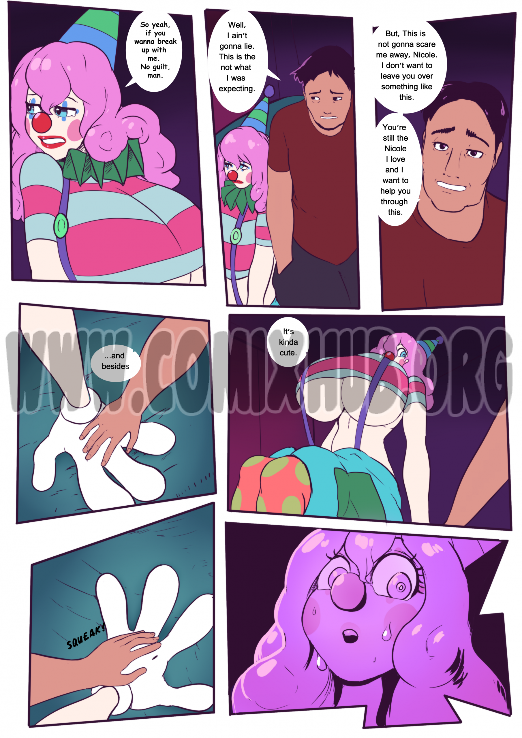A perfectly normal comic where nothing weird happens Oral sex, Big Tits, cunnilingus, Masturbation, Straight, Transformation
